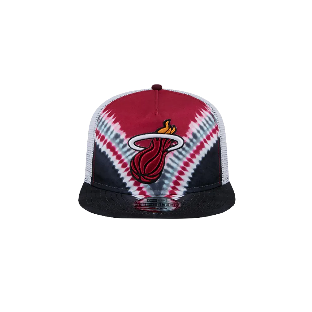 New Era Miami HEAT Tie-Dye Golfer Snapback