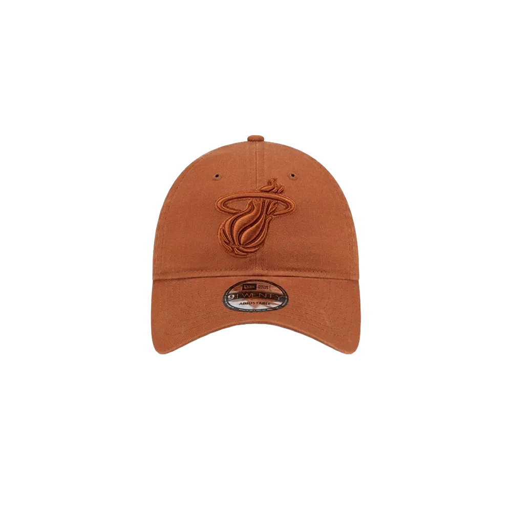 New Era Miami HEAT Tonal Brown Hat