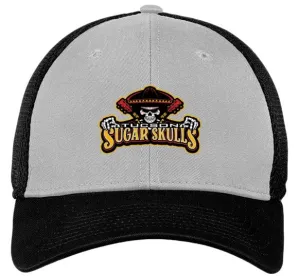 New Era Stretch Fit Mesh Hat - Grey/Black