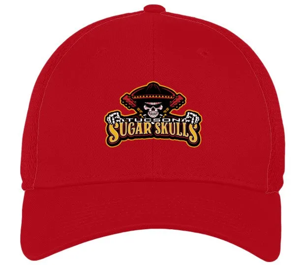 New Era Stretch Fit Mesh Hat - Red
