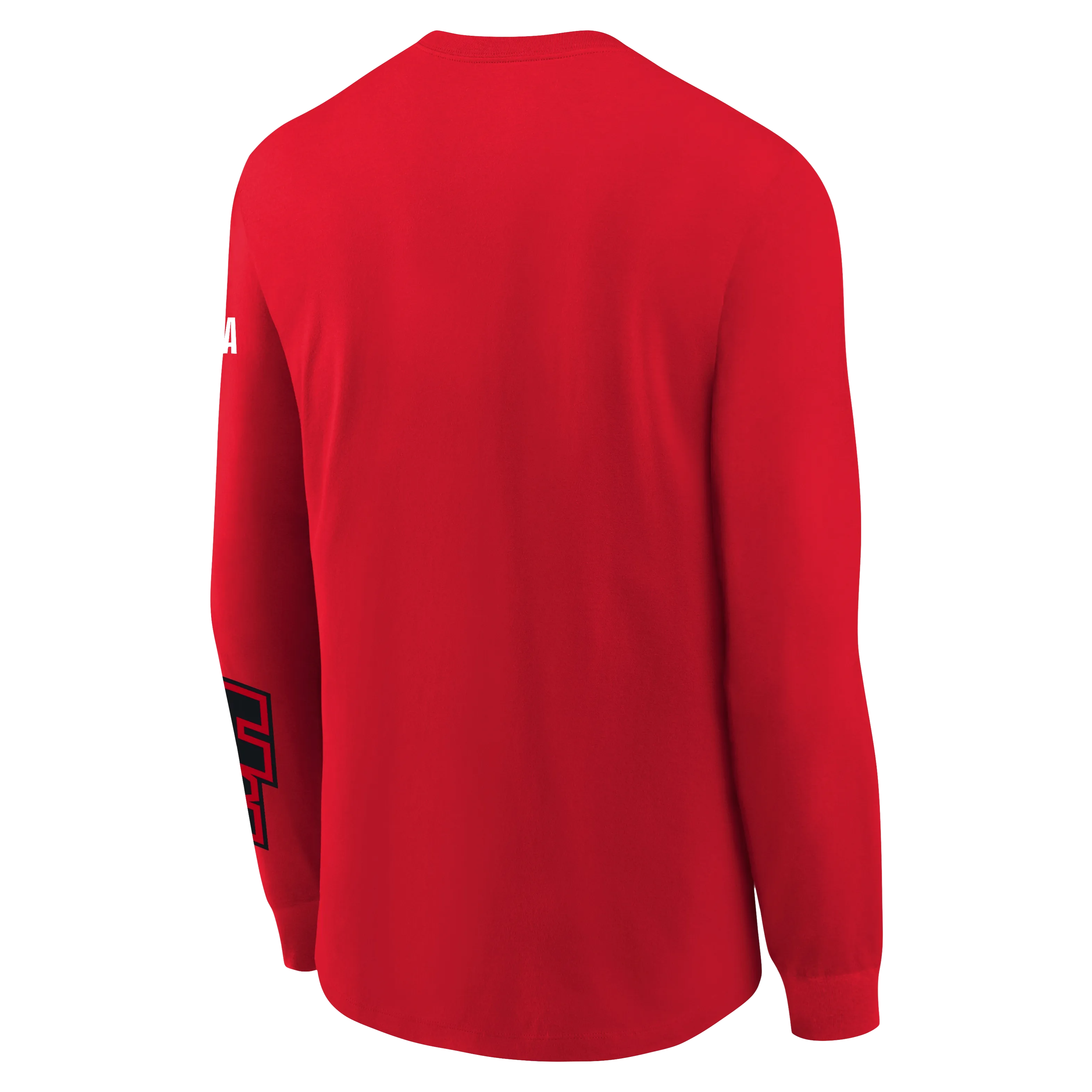 Nike HEAT Culture: Blood Red Youth Logo Long Sleeve Tee