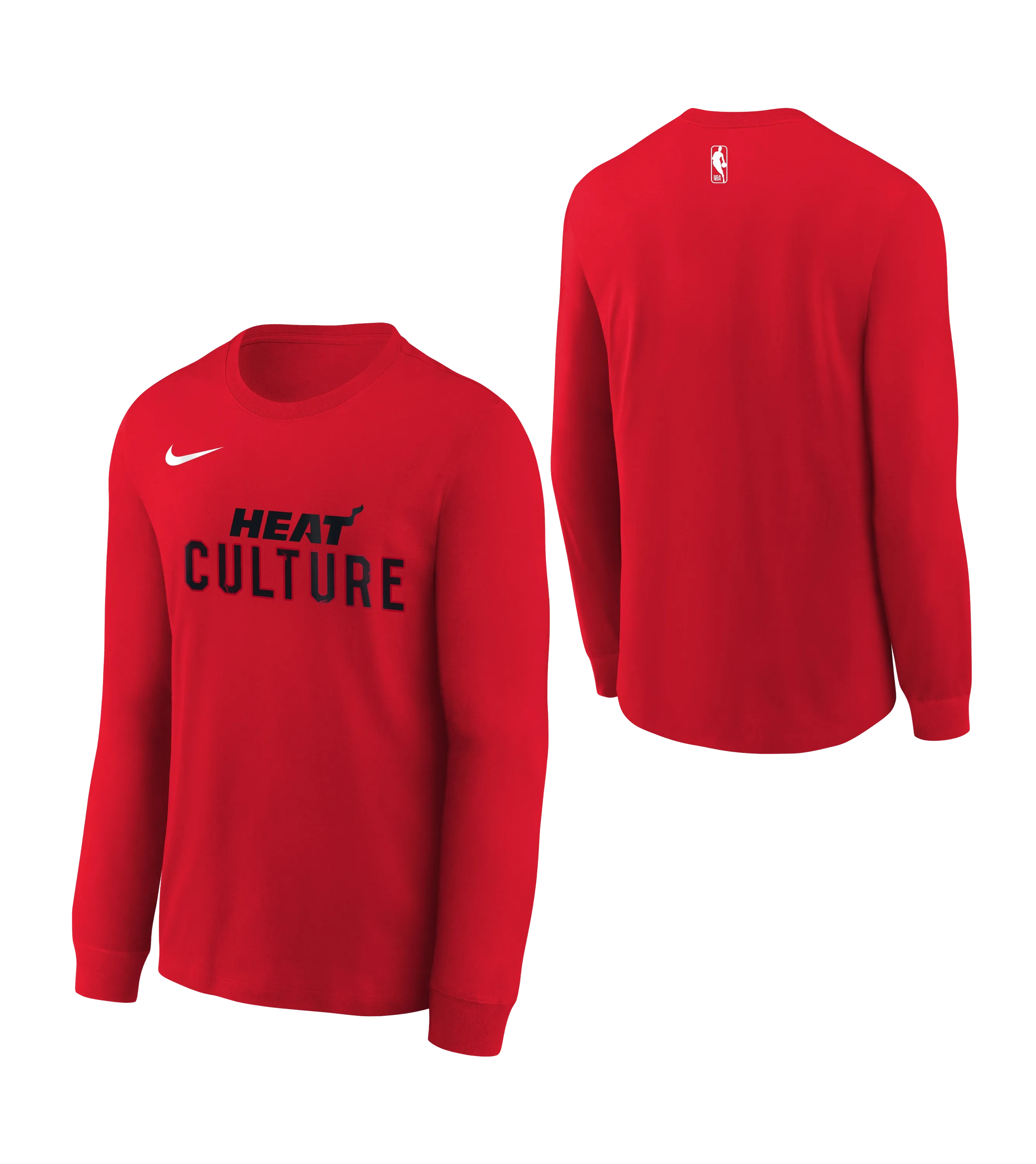 Nike HEAT Culture: Blood Red Youth Long Sleeve Tee