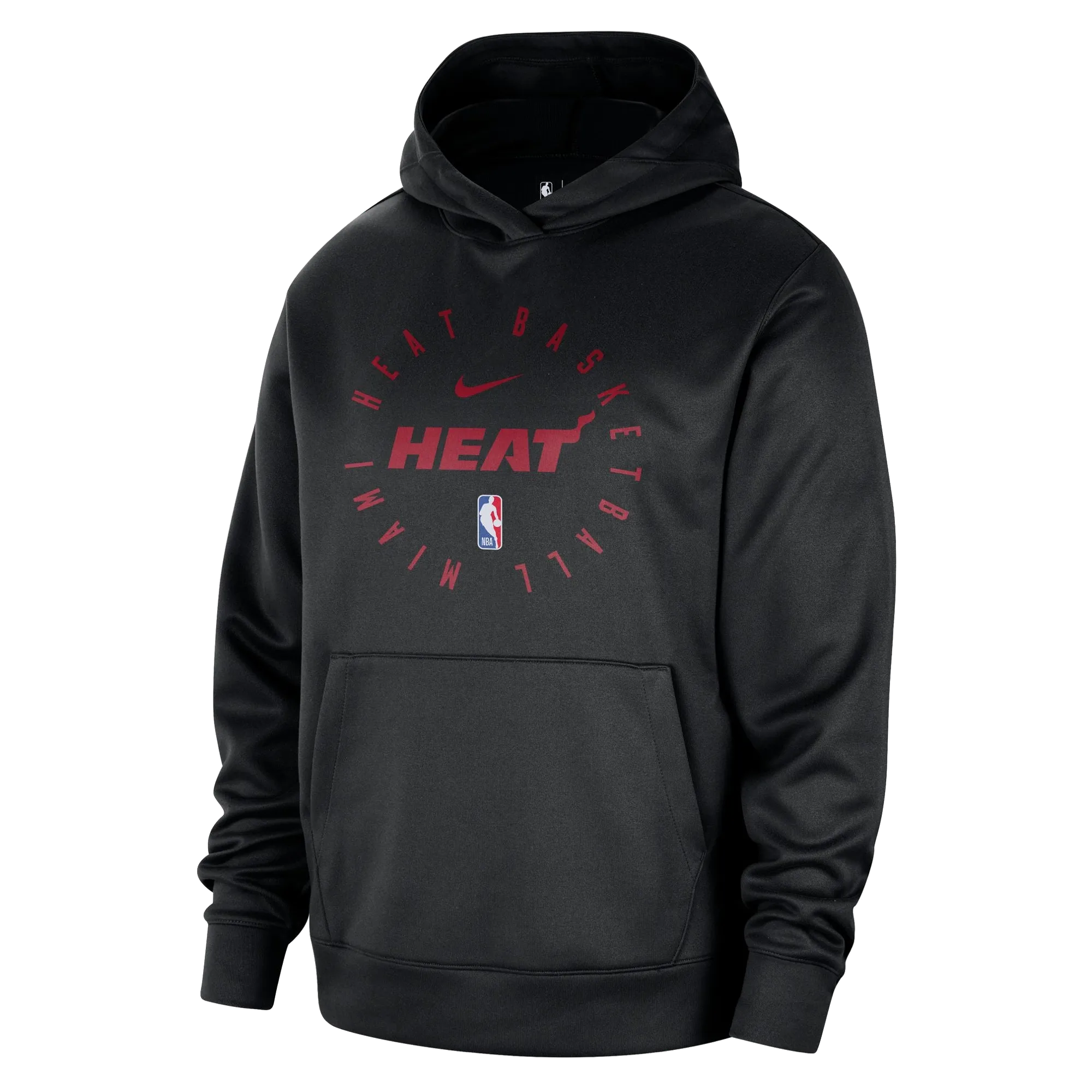 Nike Miami HEAT 2024-25 On-Court Pullover Hoodie