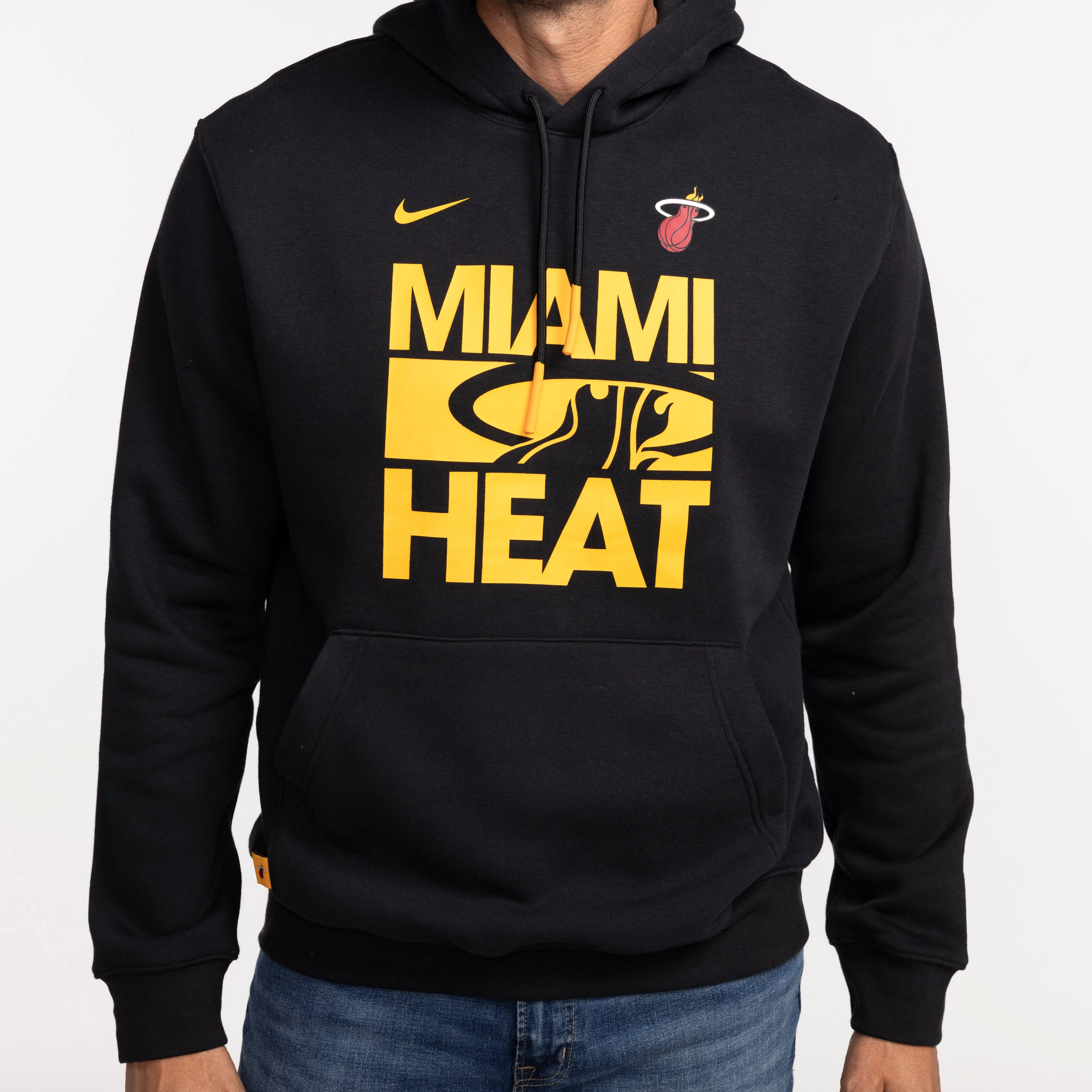 Nike Miami HEAT Club Wordmark Pullover Hoodie