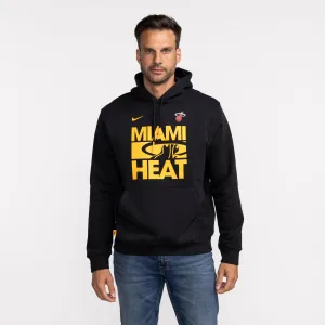 Nike Miami HEAT Club Wordmark Pullover Hoodie