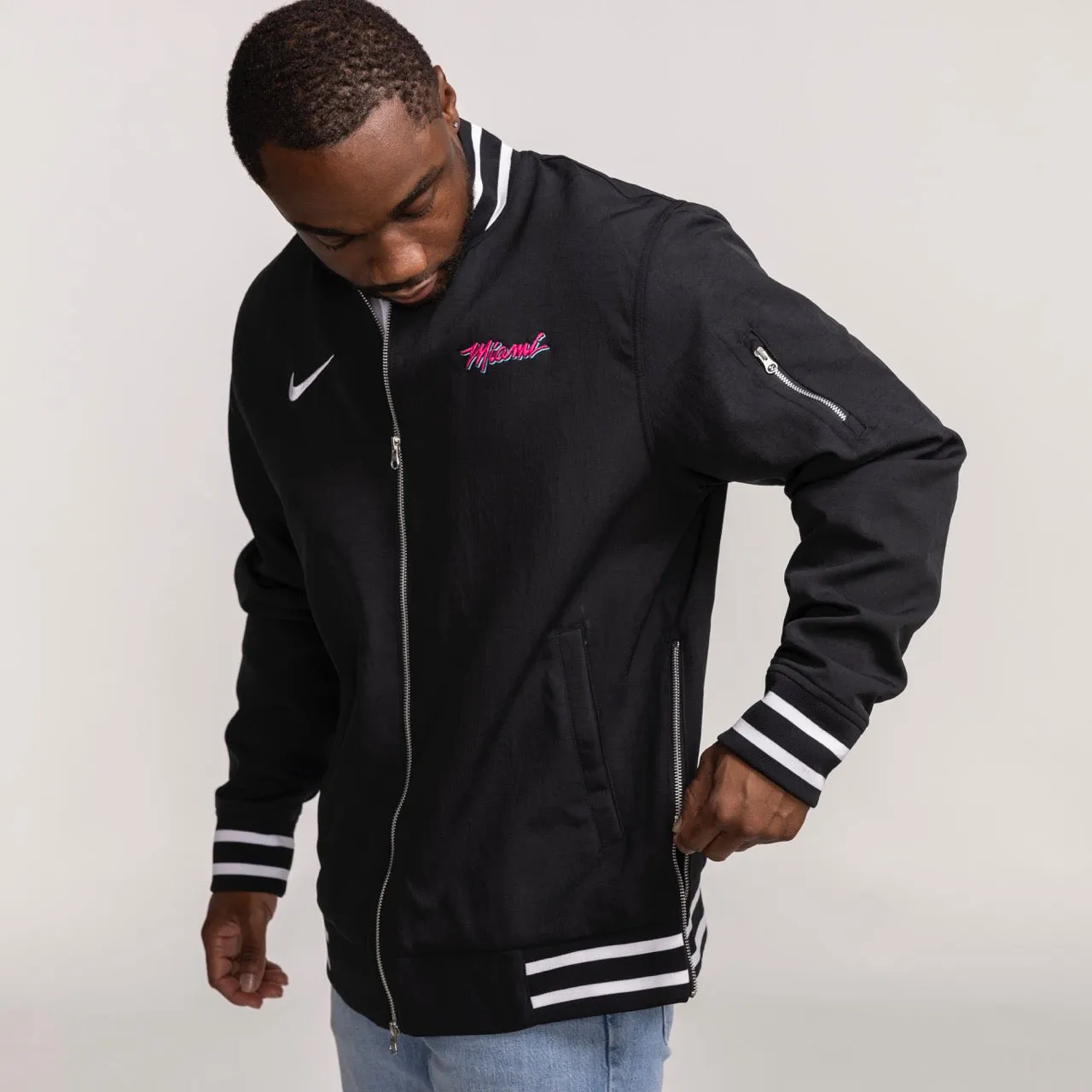Nike Miami HEAT Original Vice Bomber Jacket