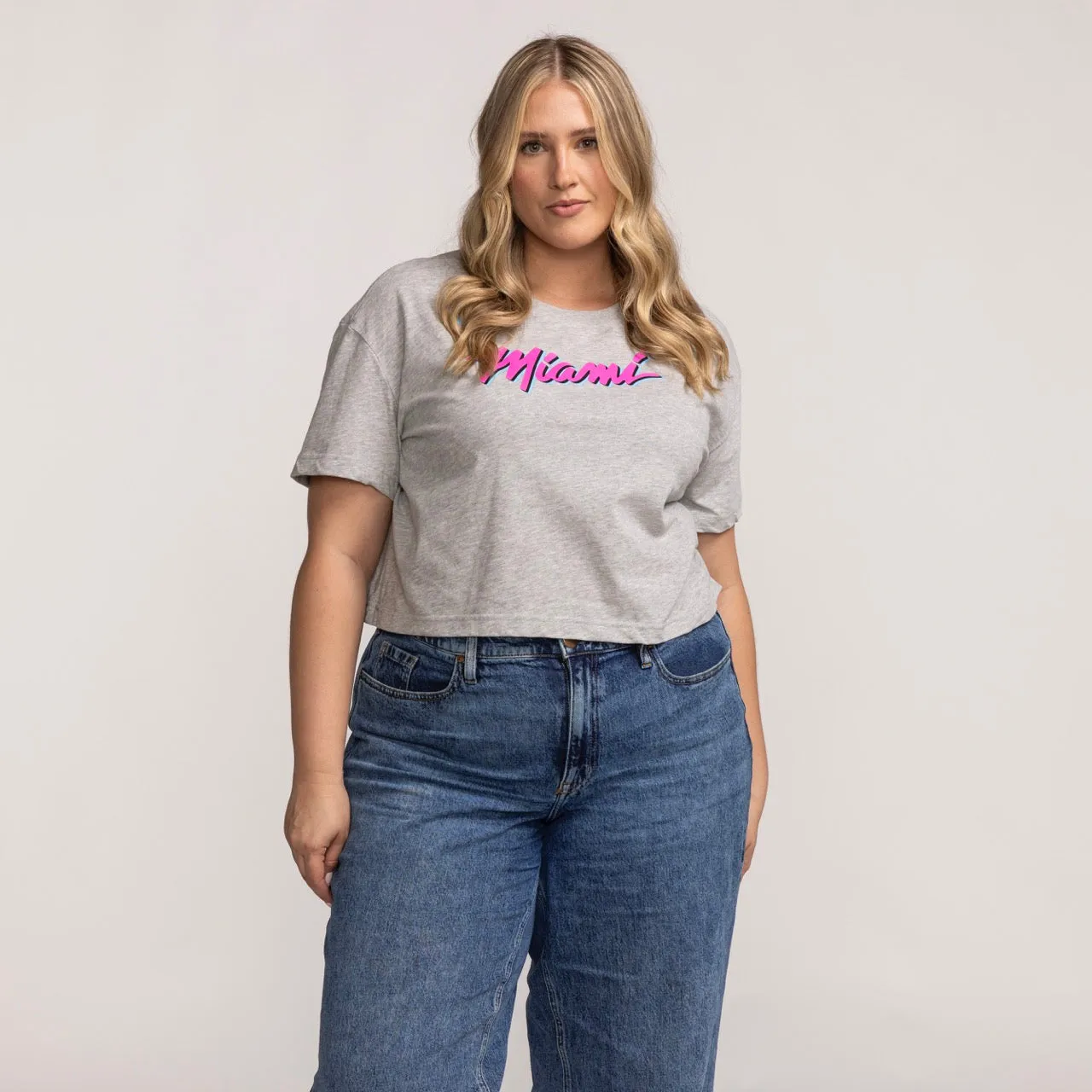 Nike Miami HEAT Original Vice Women's Cropped Tee