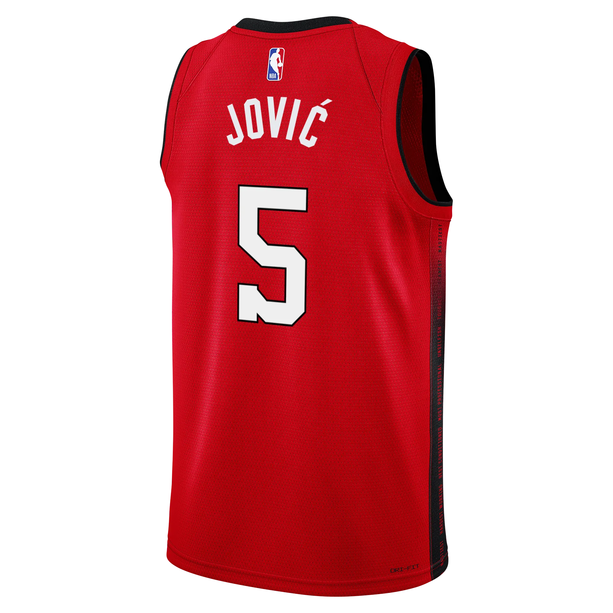 Nikola Jovi Nike HEAT Culture: Blood Red Youth Swingman Jersey