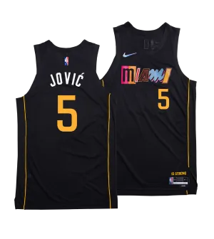 Nikola Jovi Nike Miami HEAT Mashup Youth Swingman Jersey - Player's Choice