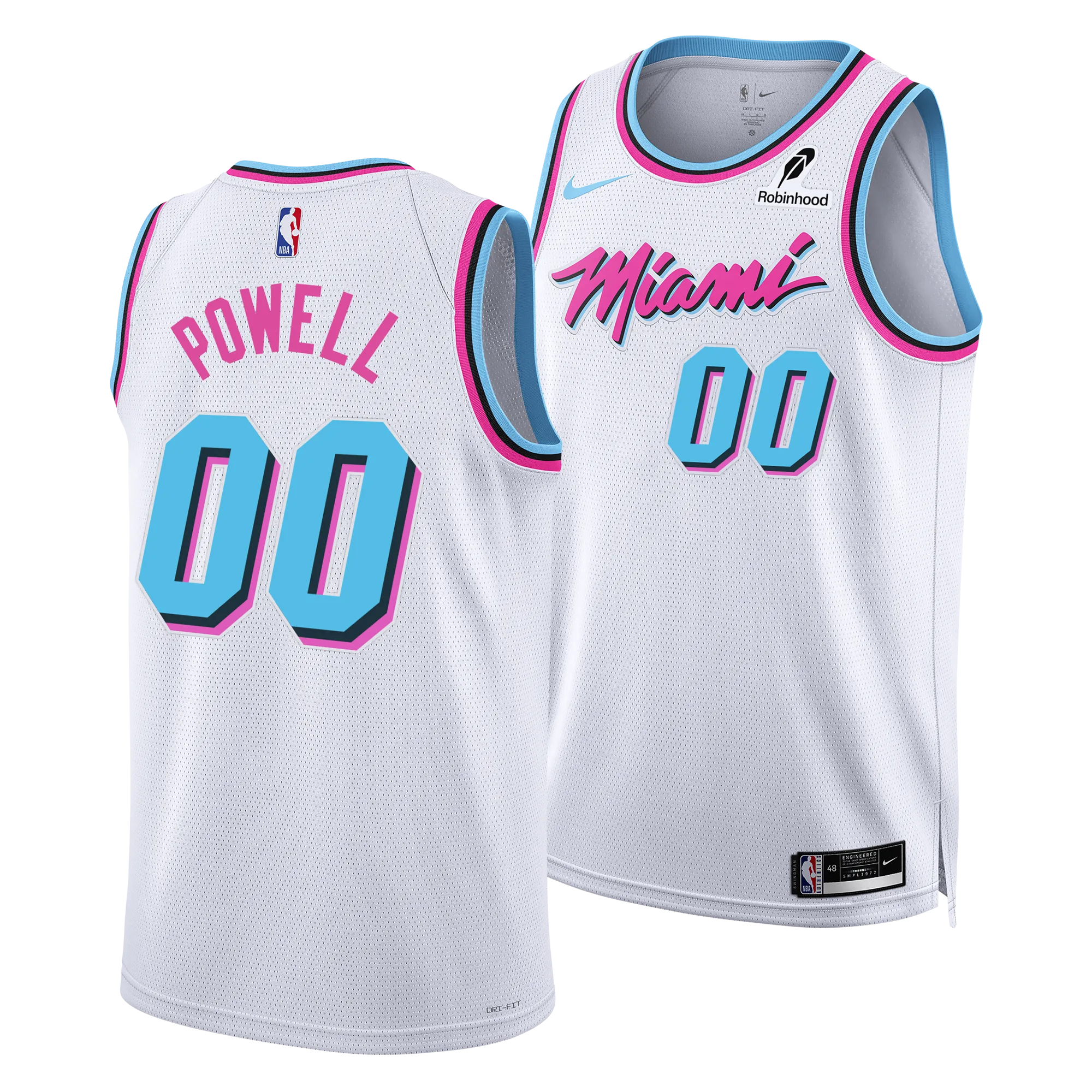 Norman Powell Nike Original Vice Youth Swingman Jersey