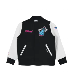 Pro Standard Miami HEAT Original Vice Youth Varsity Jacket