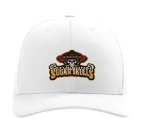 Richardson Trucker Snapback Cap - White