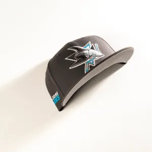 SAN JOSE SHARKS GRAPHITE 59FIFTY FITTED HAT