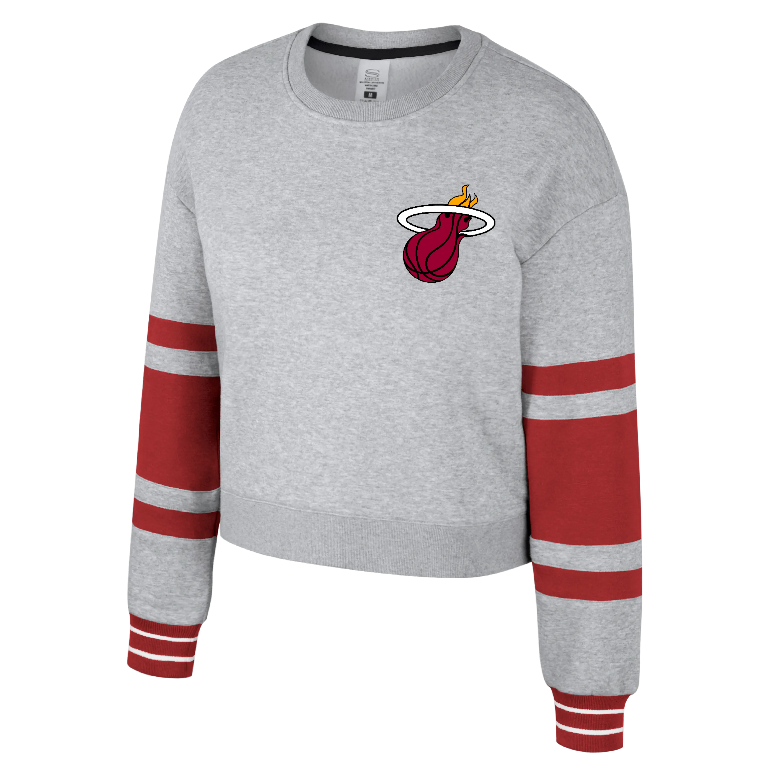 Stadium Essentials Miami HEAT Women's Cropped Crewneck