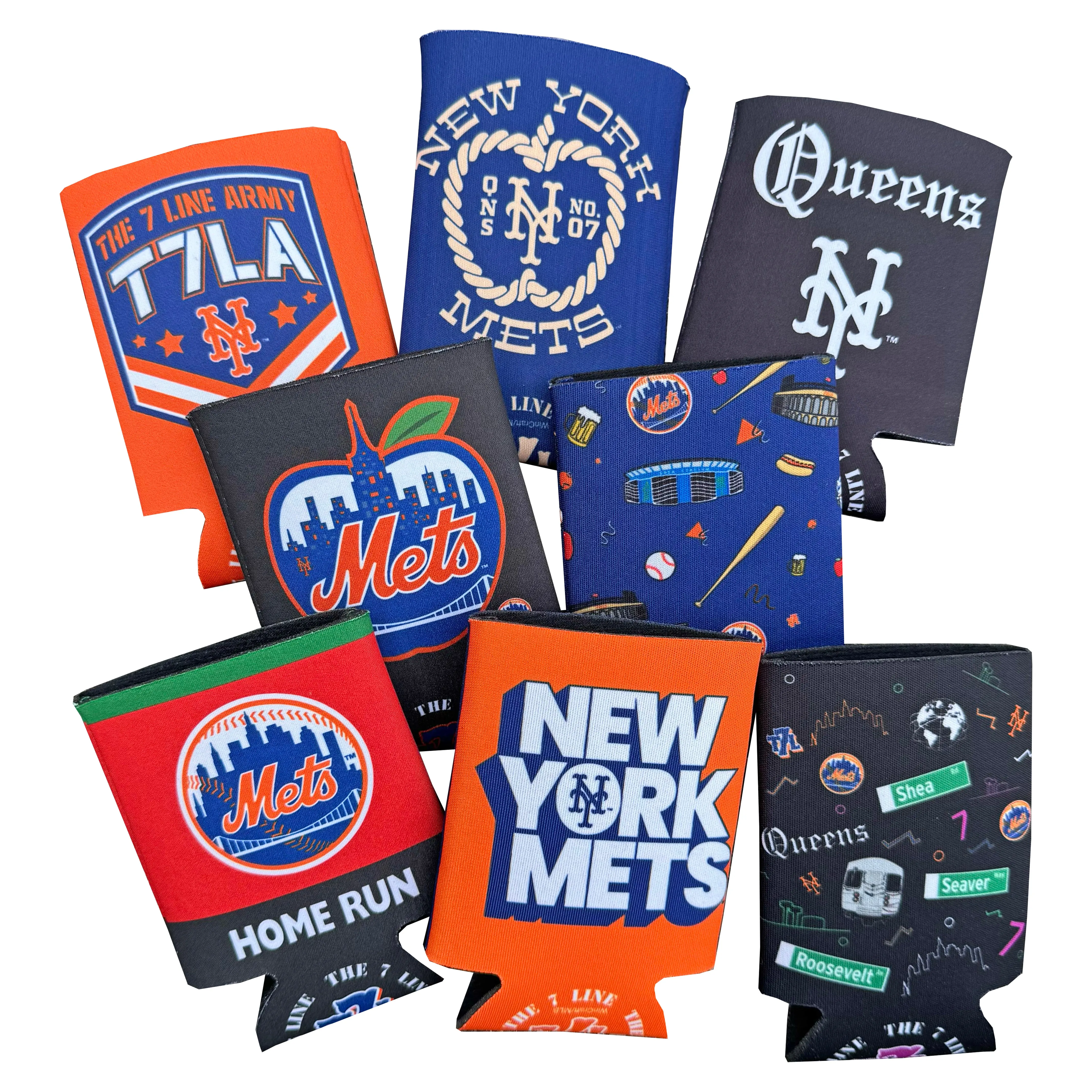 The 7 Line Can Koozie Set