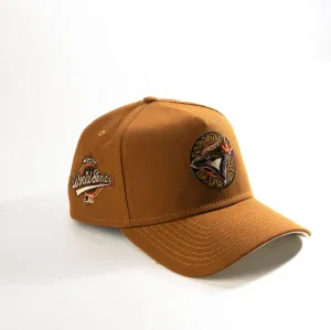 TORONTO BLLUE JAYS 9FOURTY A-FRAME TOASTED PEANUT SNAPBACK HAT