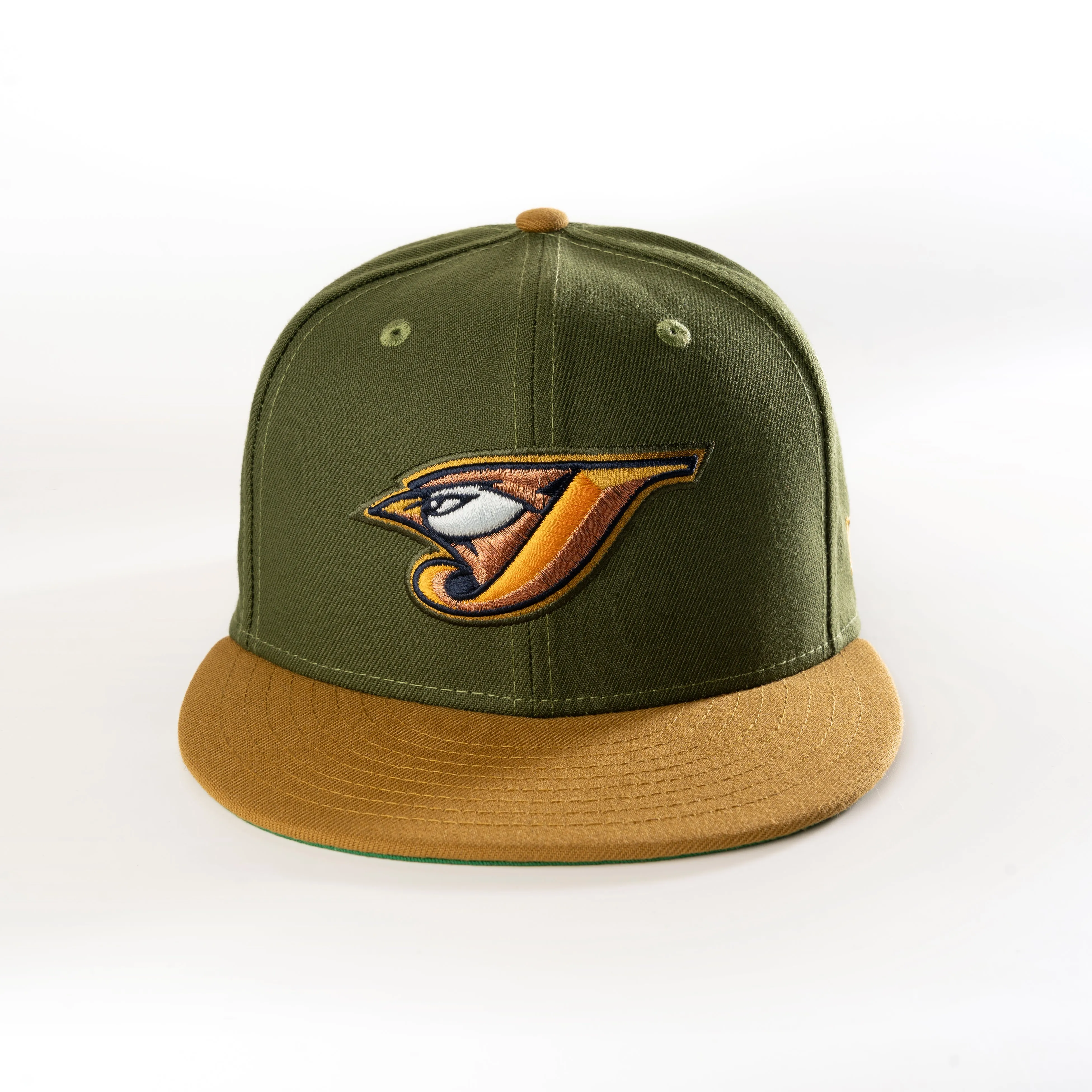 TORONTO BLUE JAYS OLIVE DYNASTY 59FIFTY FITTED HAT