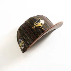 TORONTO BLUE JAYS VINTAGE HERRINGBONE 59FIFTY FITTED HAT