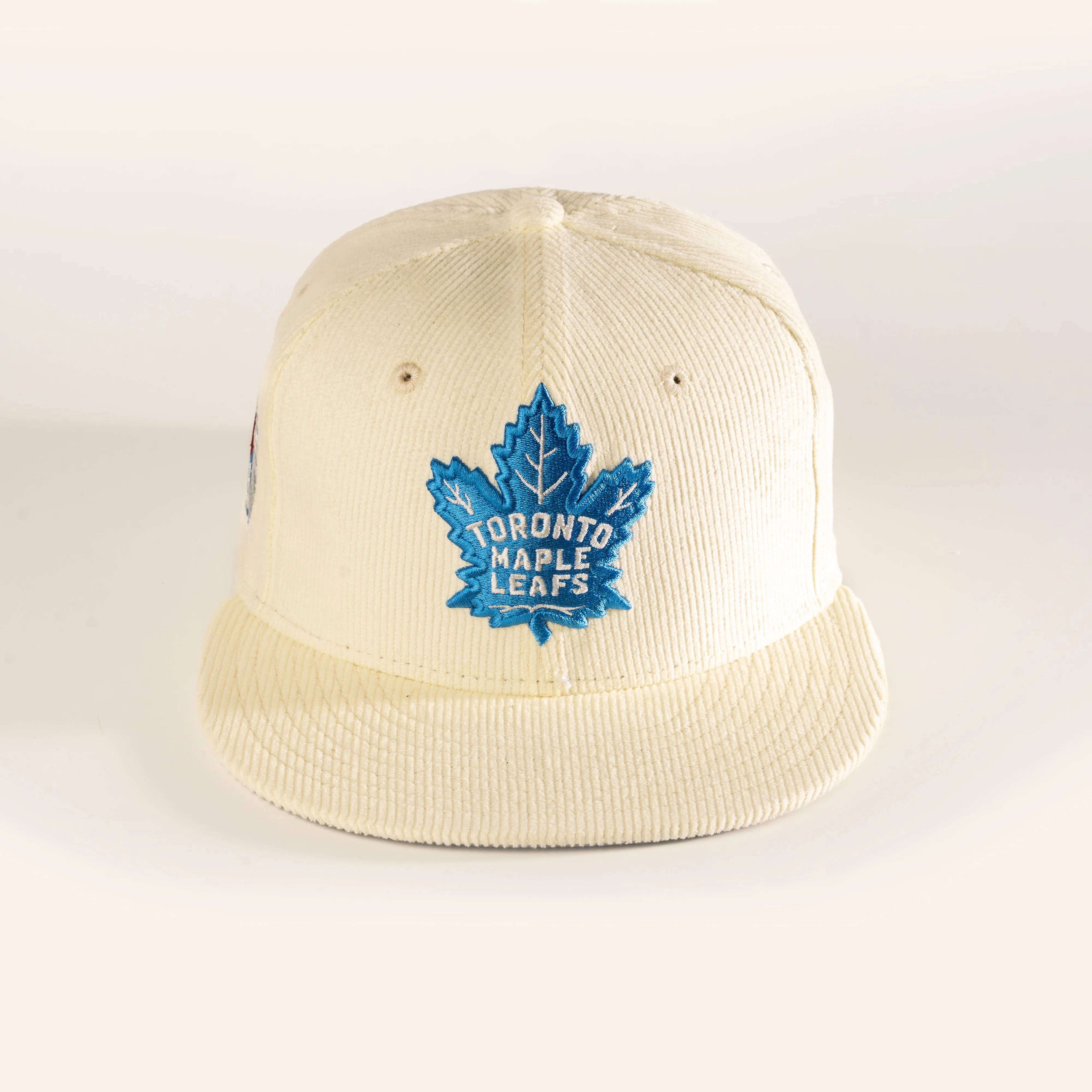 TORONTO MAPLE LEAFS OFF-WHITE CORD 59FIFTY FITTED HAT