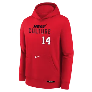 Tyler Herro Nike HEAT Culture: Blood Red Name & Number Youth Hoodie