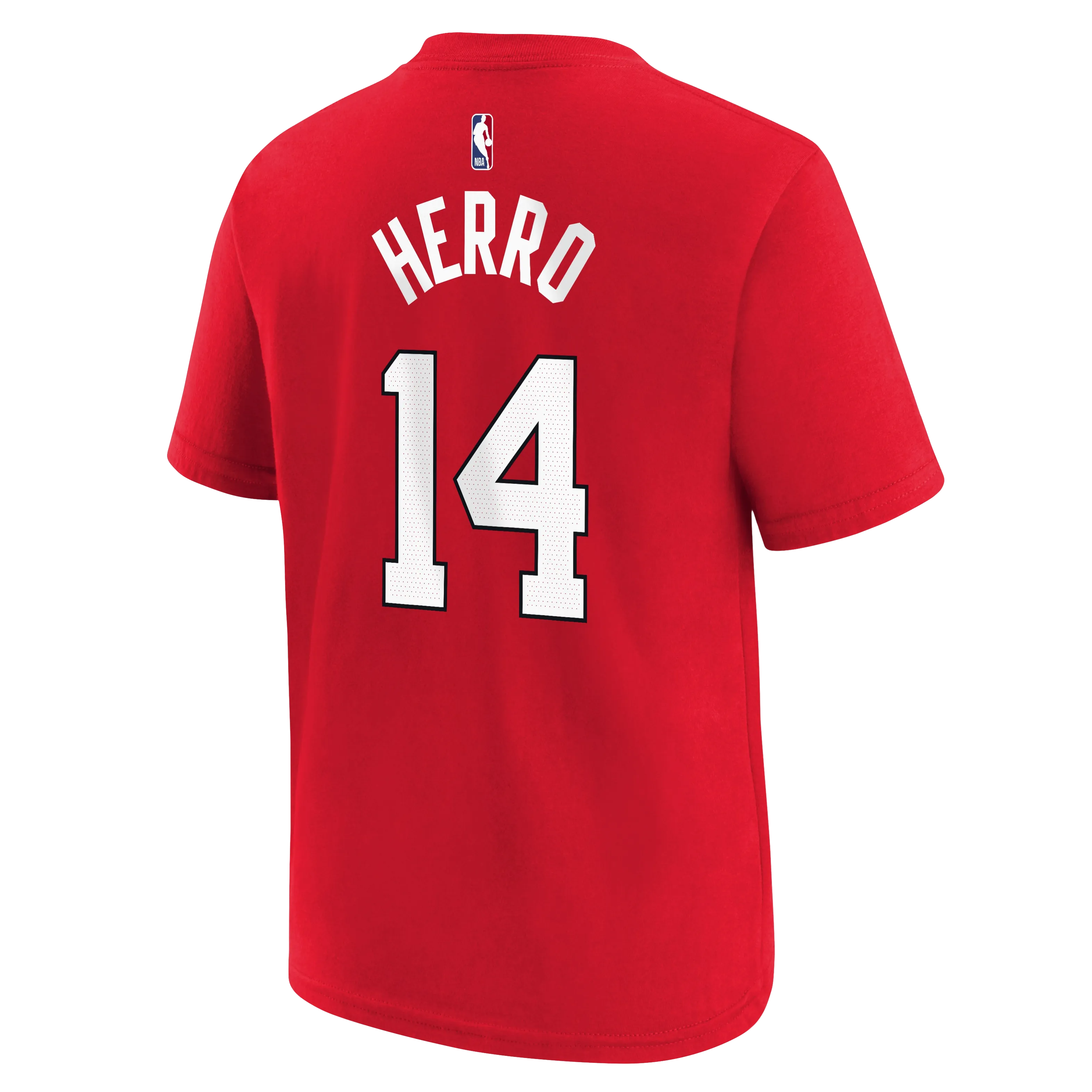 Tyler Herro Nike HEAT Culture: Blood Red Name & Number Youth Tee