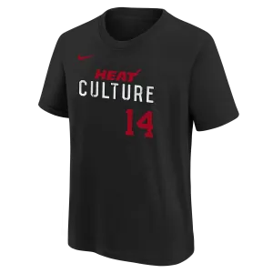 Tyler Herro Nike HEAT Culture Name & Number Youth Tee