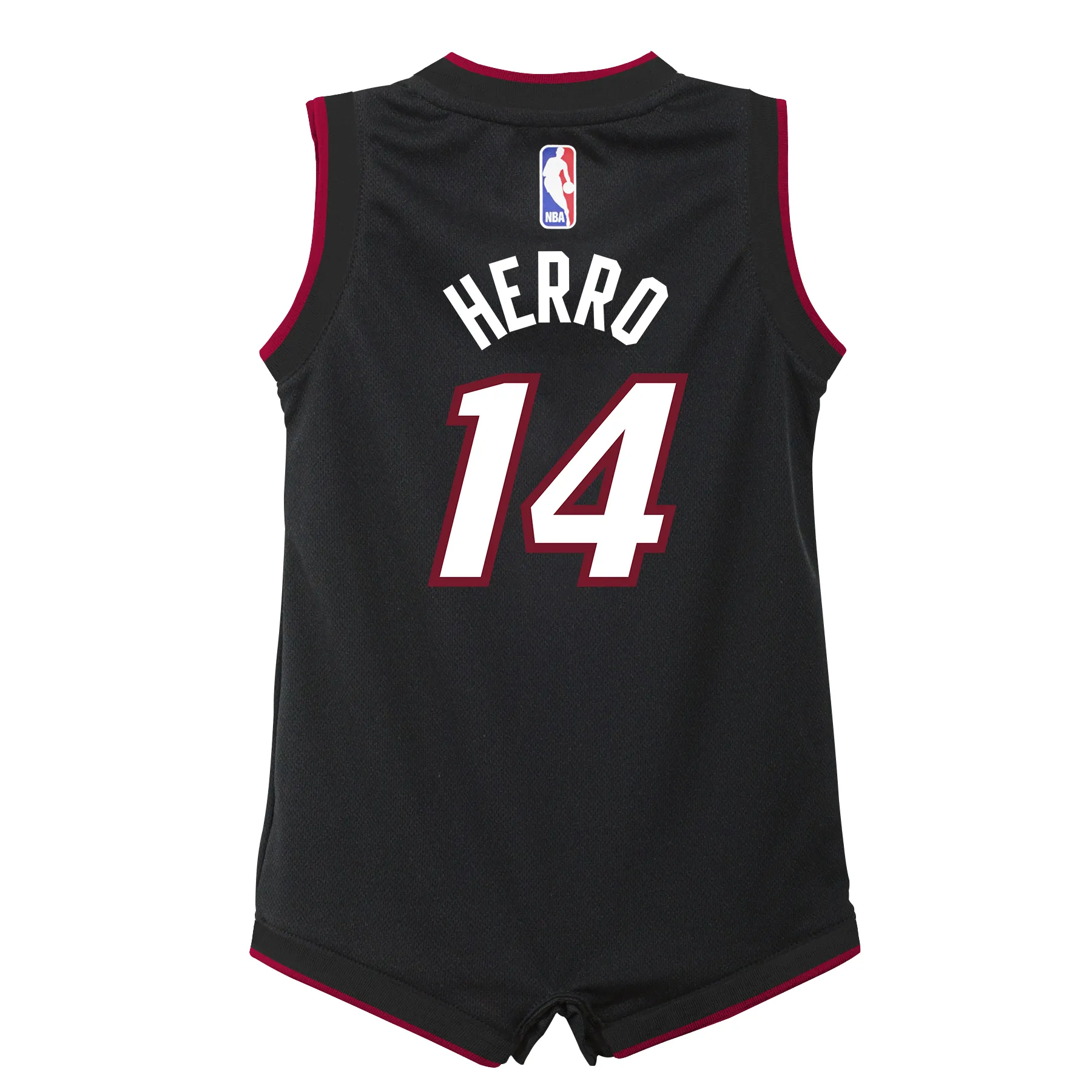 Tyler Herro Nike Icon Black Infant Onesie Jersey
