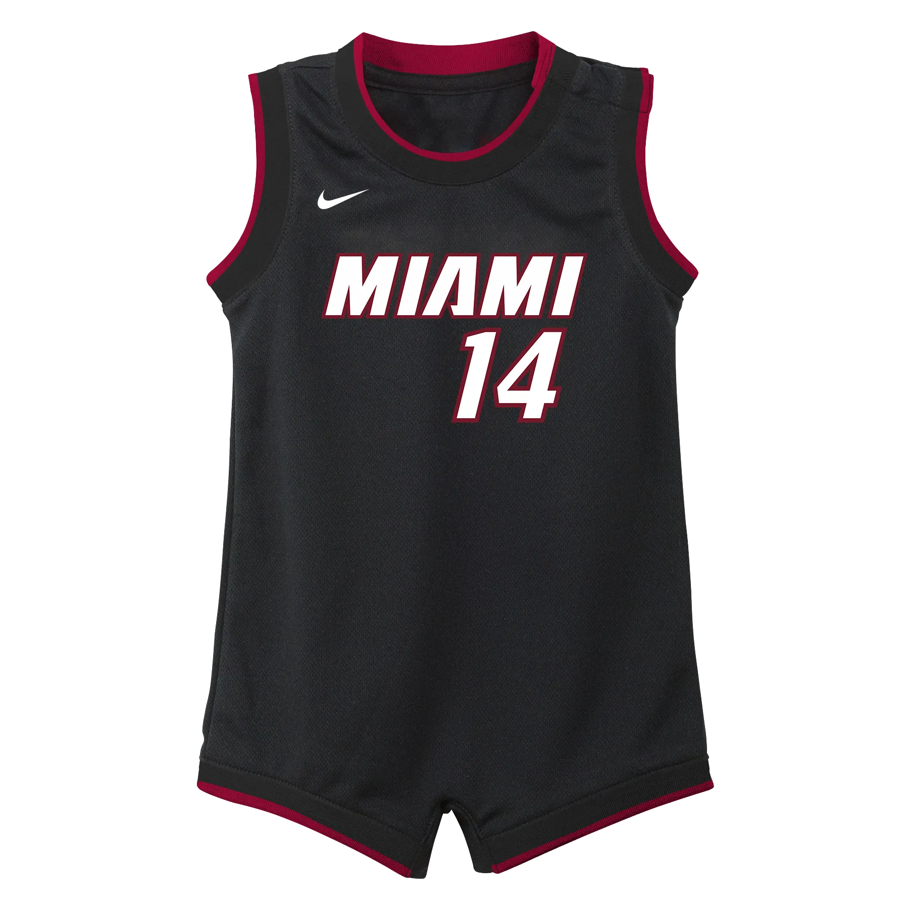 Tyler Herro Nike Icon Black Infant Onesie Jersey