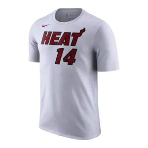 Tyler Herro Nike Miami HEAT Association White Name & Number Youth Tee
