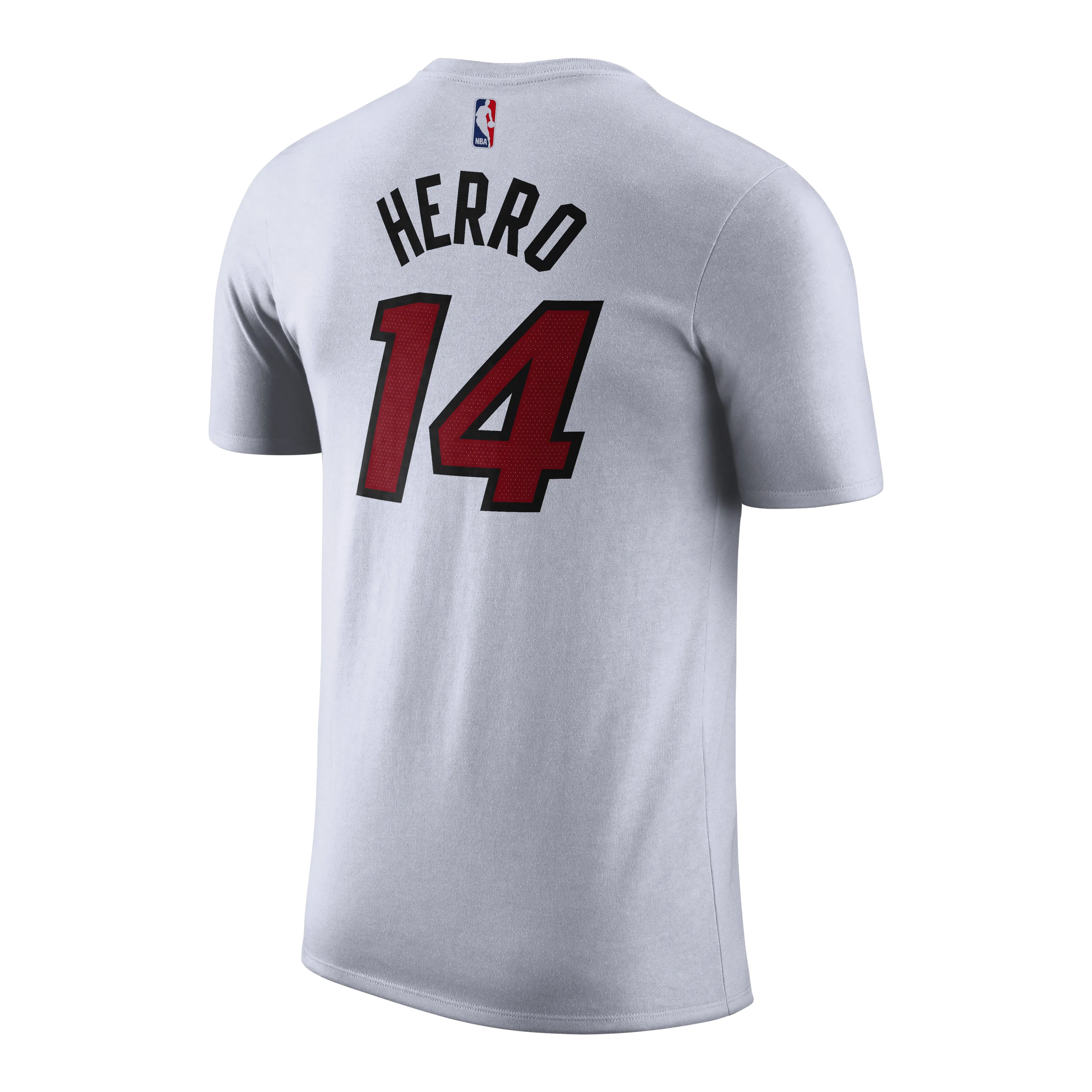 Tyler Herro Nike Miami HEAT Association White Name & Number Youth Tee