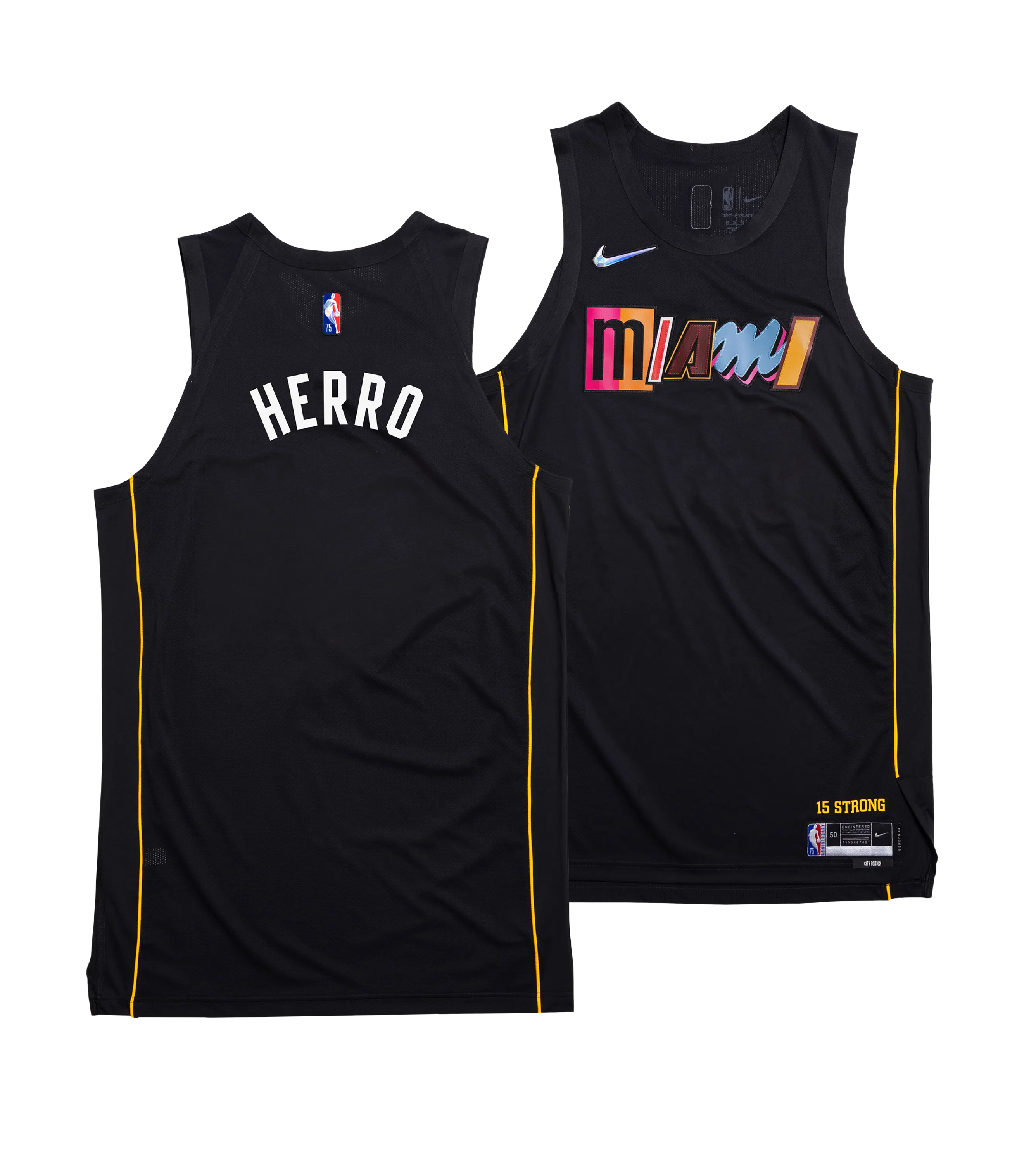 Tyler Herro Nike Miami HEAT Mashup Youth Swingman Jersey - Custom Number Style