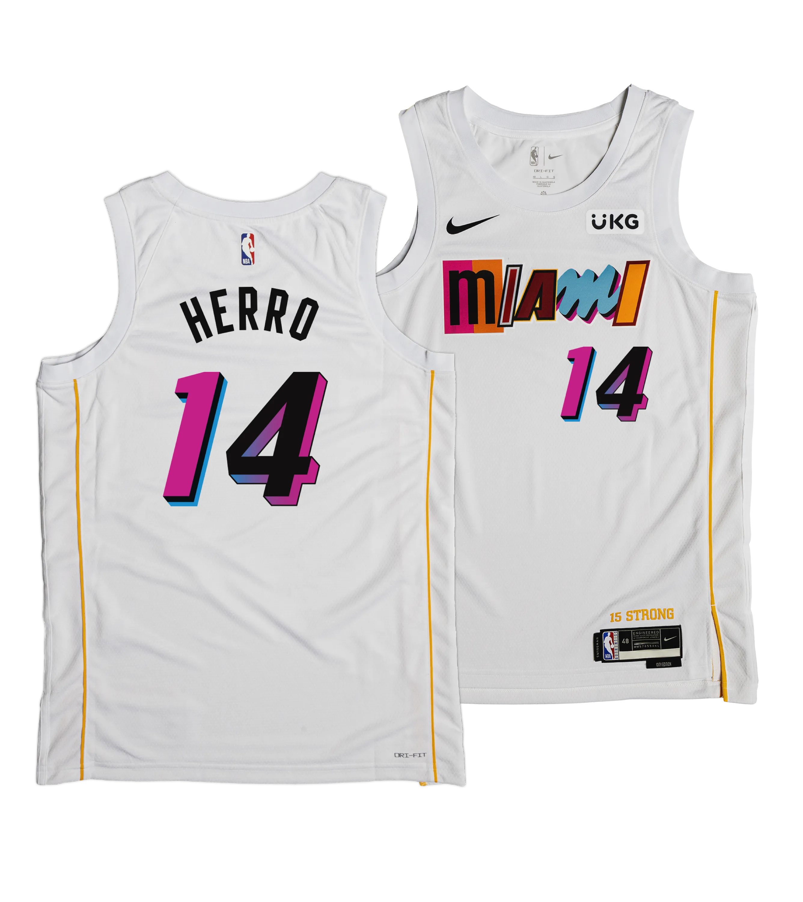 Tyler Herro Nike Miami Mashup Vol. 2 Youth Swingman Jersey - Player's Choice
