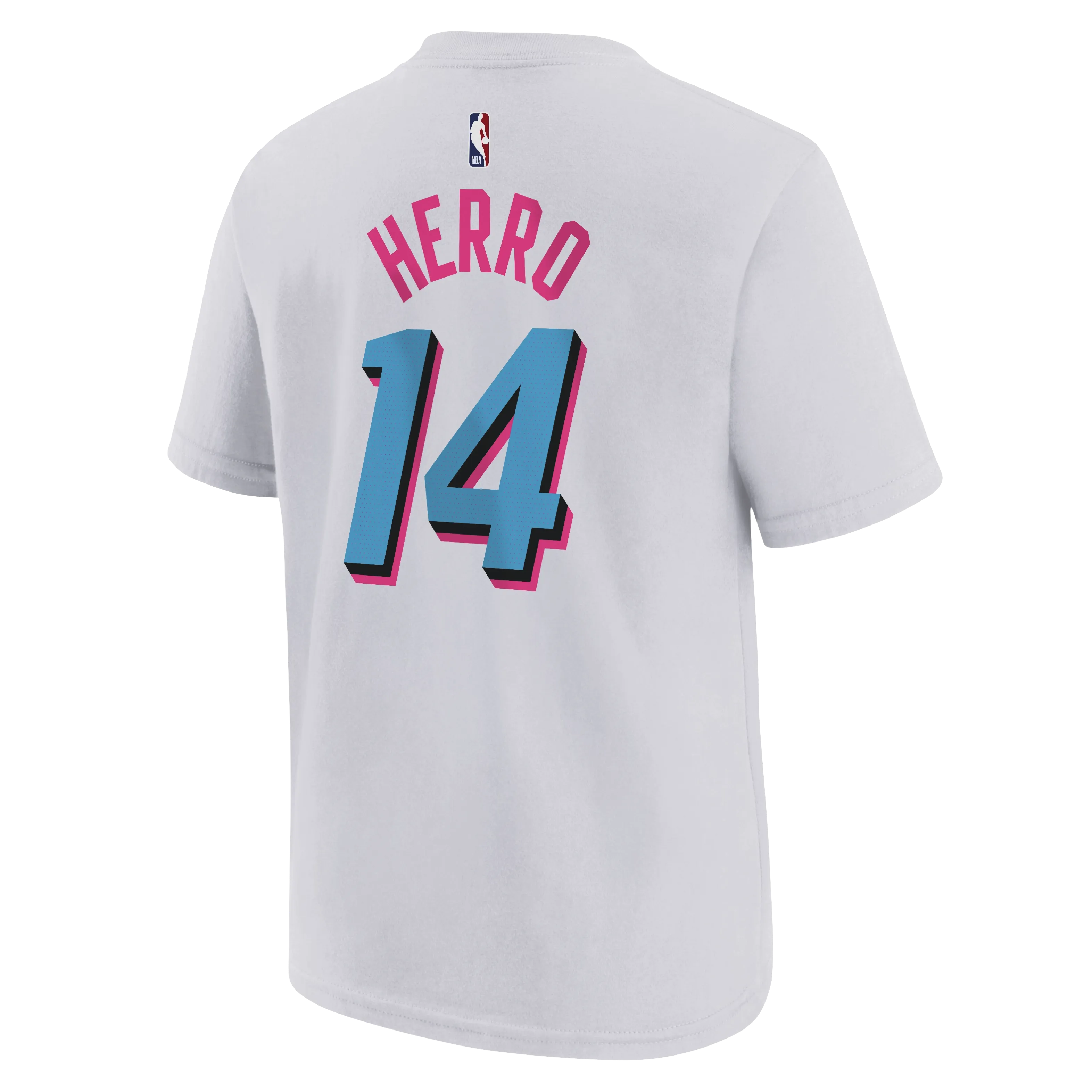 Tyler Herro Nike Original Vice Name & Number Youth Tee