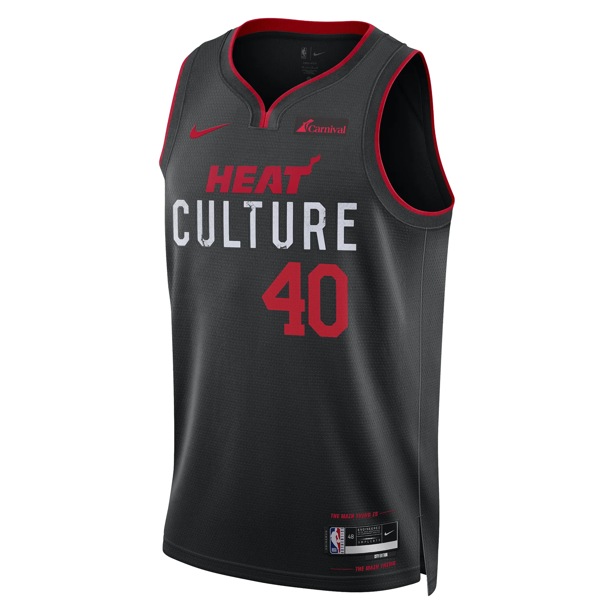 Udonis Haslem Nike HEAT Culture Youth Swingman Jersey