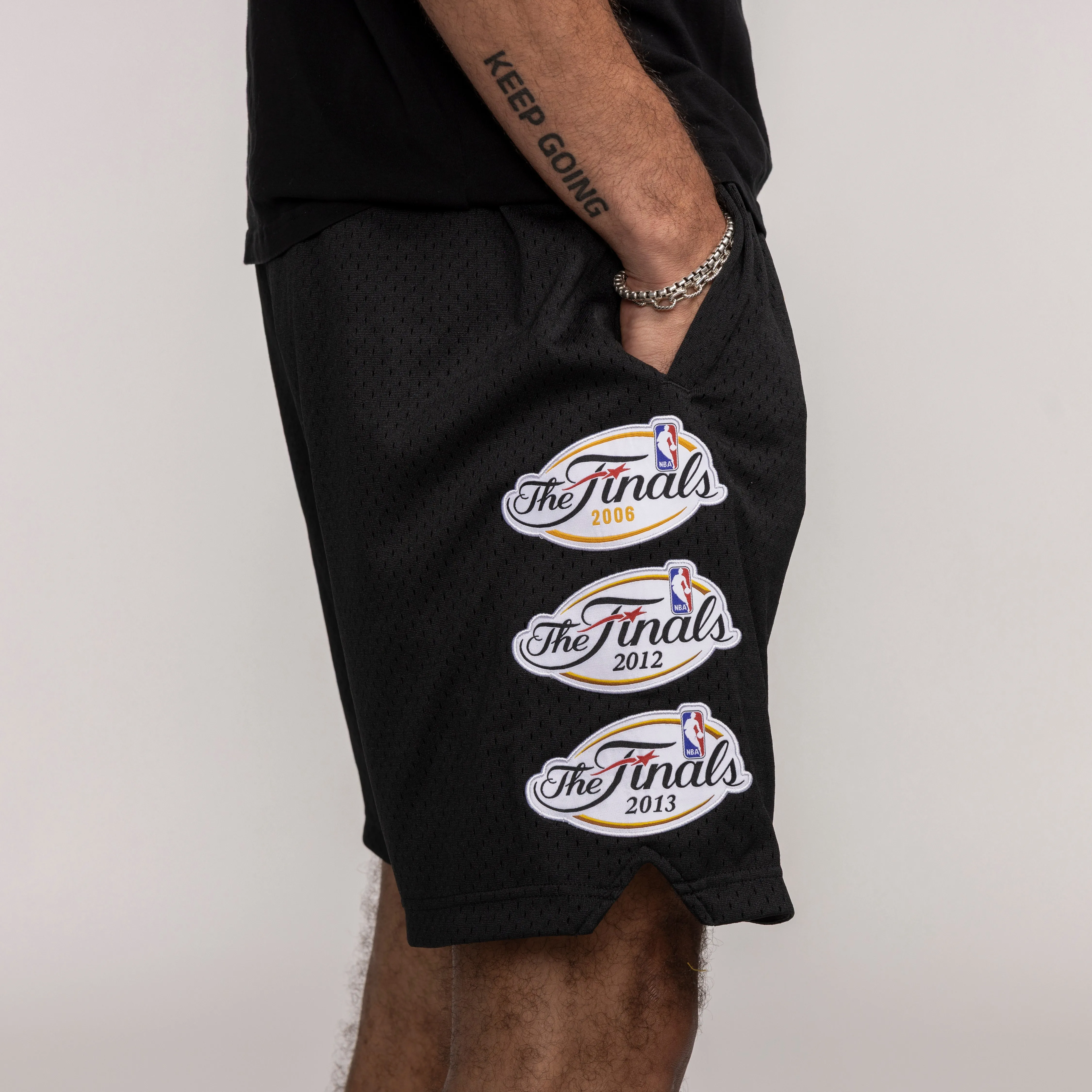 UNKNWN X Mitchell and Ness X Miami HEAT My Towns Fashion Shorts