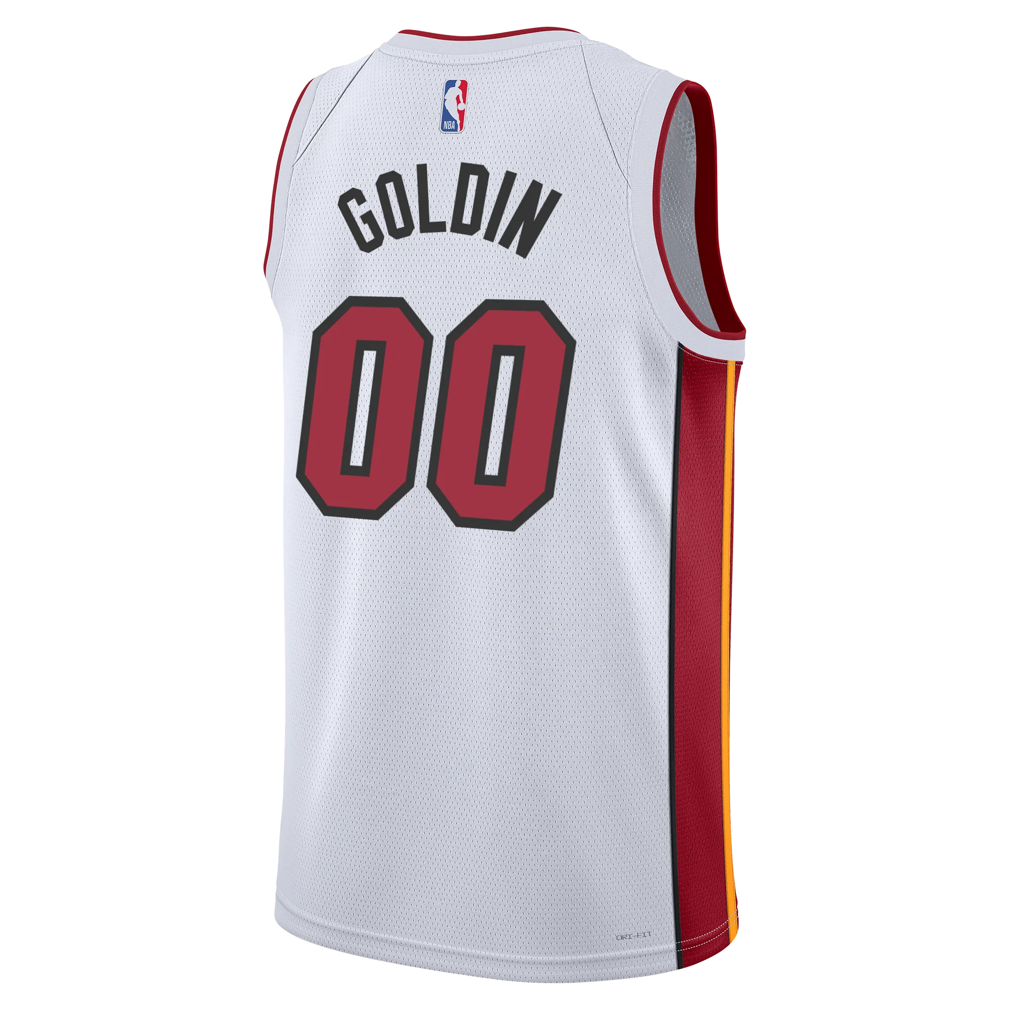 Vladislav Goldin Nike Miami HEAT Association White Swingman Jersey