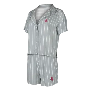 Women's Houston Rockets Concept Sports Homestead Top & Short Set