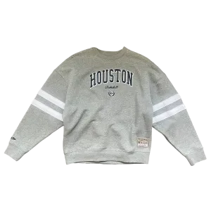 Women's Houston Rockets Mitchell & Ness HWC Crewneck Sweatshirt