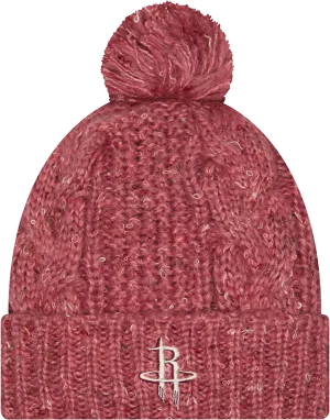 Women's Houston Rockets New Era Trendy Tone Knit Beanie