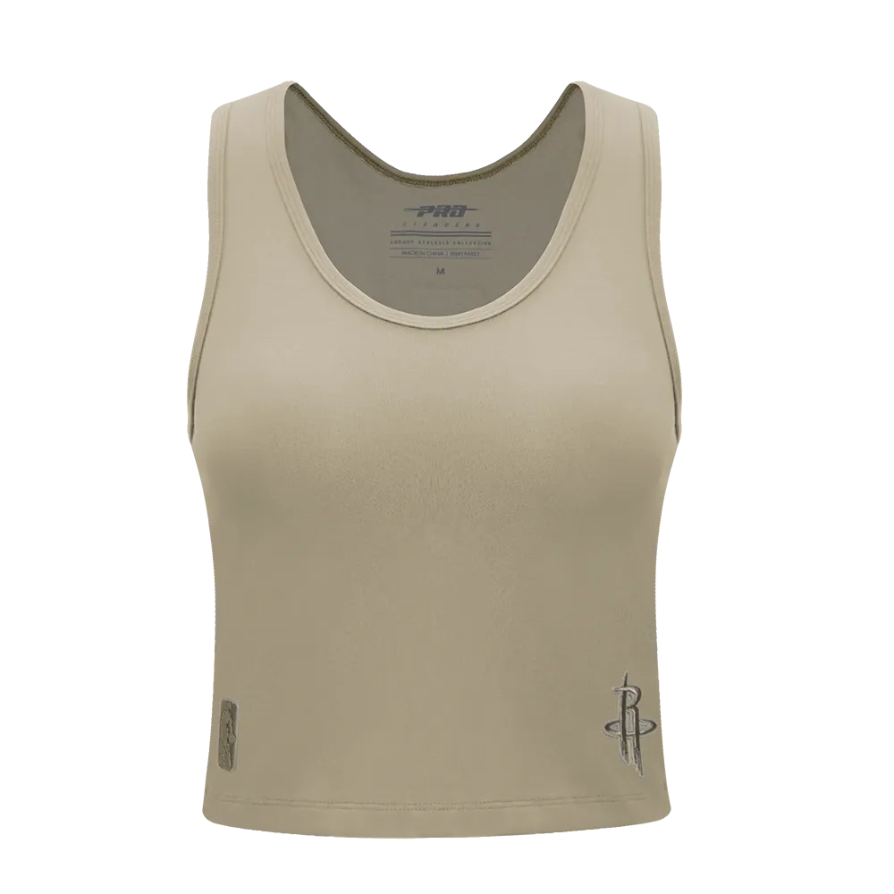 Women's Houston Rockets Pro Standard Racer Neutral Tank Top
