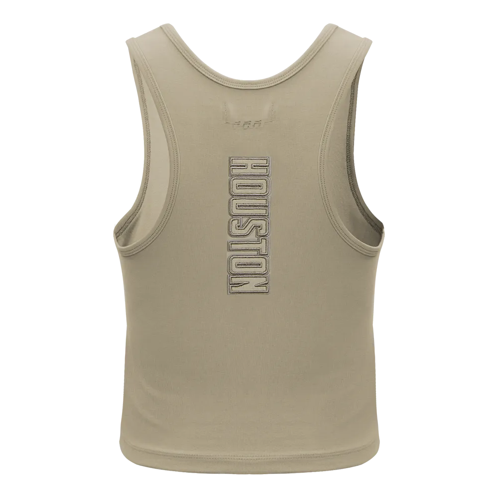 Women's Houston Rockets Pro Standard Racer Neutral Tank Top