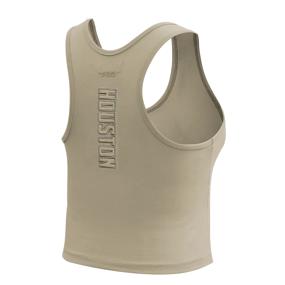 Women's Houston Rockets Pro Standard Racer Neutral Tank Top