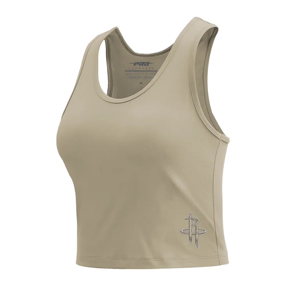 Women's Houston Rockets Pro Standard Racer Neutral Tank Top