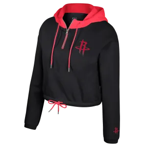 Women's Houston Rockets Stadium Essentials Game Plan 1/4 Zip Hoodie