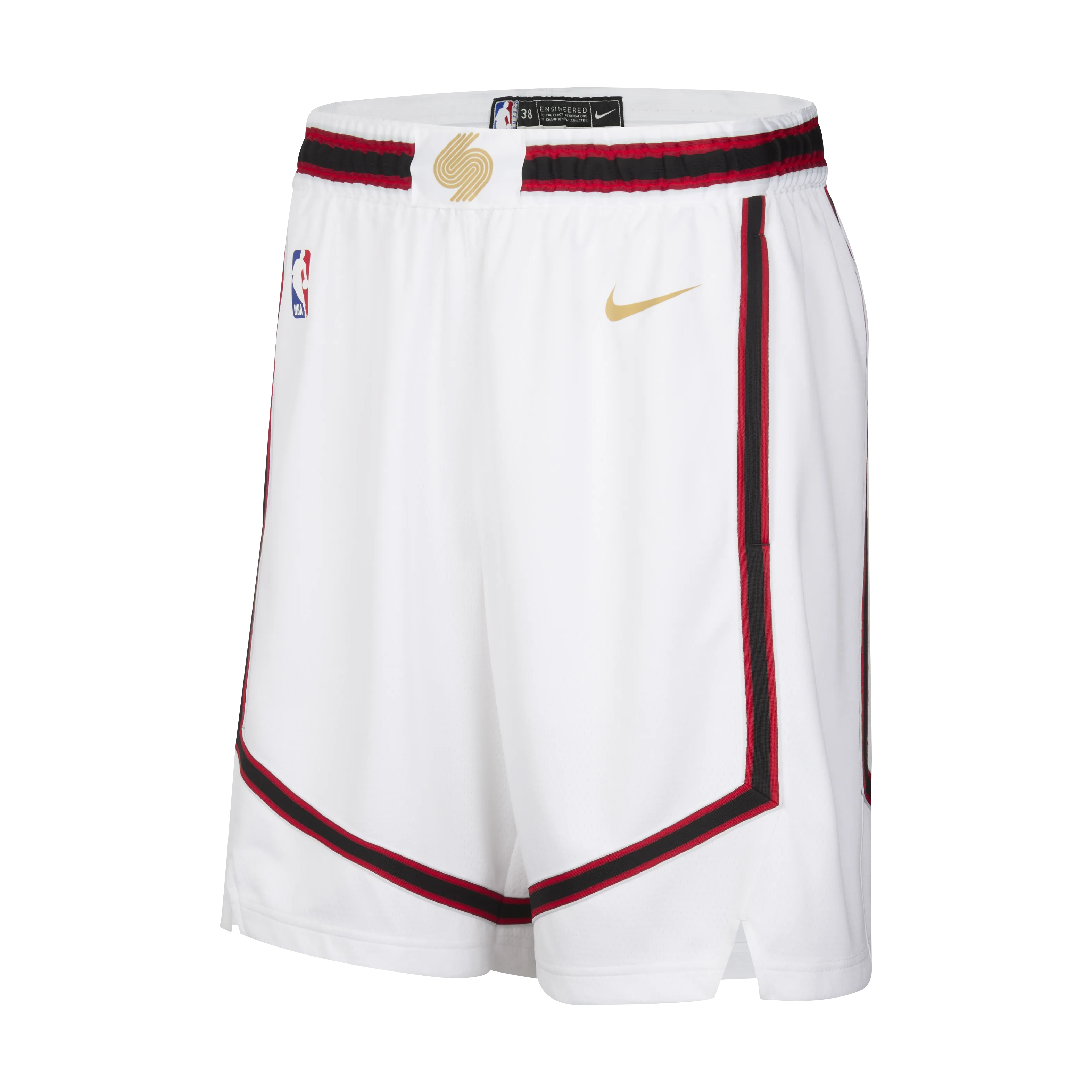 Youth Houston Rockets Nike City Edition Swingman Shorts